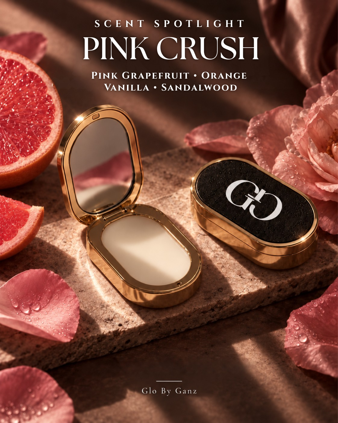 Pink Crush Solid Perfume Balm