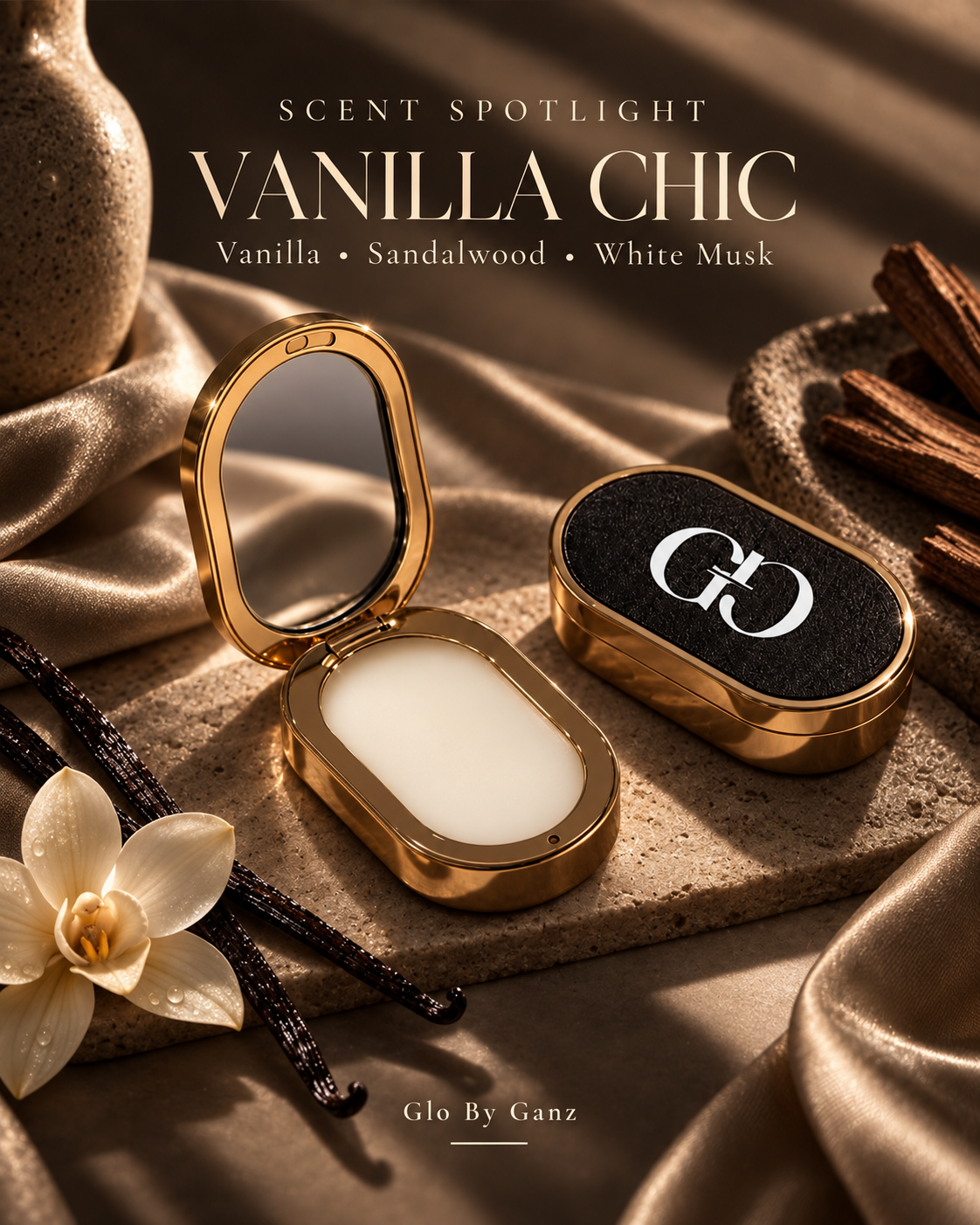 Vanilla Chic Solid Perfume Balm