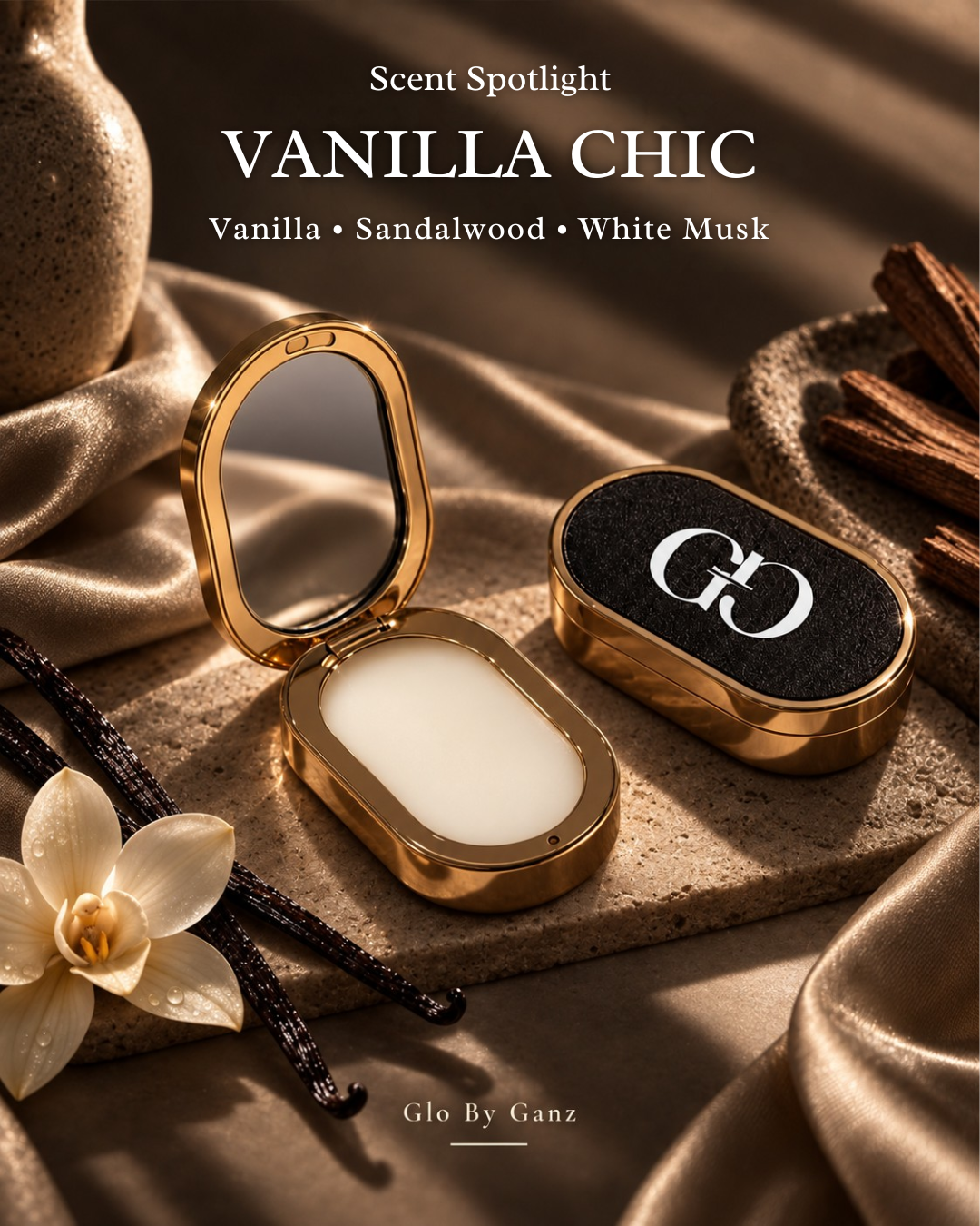Vanilla Chic Solid Perfume Balm